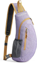 G4Free Sling Bag for Men Women, Small Crossbody Backpack Lightweight Chest by G4Free