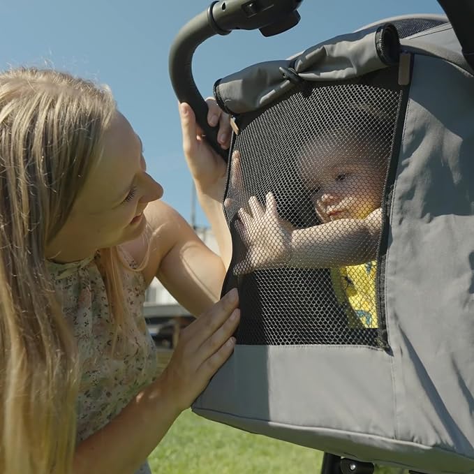 Mompush Nova Baby Stroller for Toddler, Infant & Newborn | Spacious Seat & - Image 6