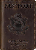BIAOTIE Premium Leather Passport Holder Covers, Rfid Travel Wallet Passport by BIAOTIE