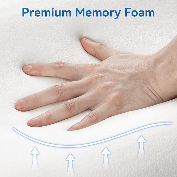 AM AEROMAX Firm Contour Memory Foam Pillow, Cervical Pillow - Image 6