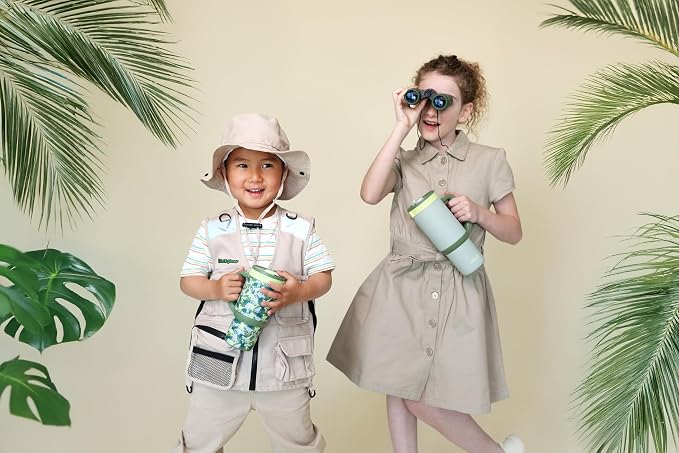 Ello Oasis 18oz Stainless Steel Kids Tumbler with Handle & Retracting Straw, 100% Leakproof, Double-Wall Vacuum Insulated, Kids Water Bottle for School, BPA Free, Dishwasher Safe, Avocado - Image 8