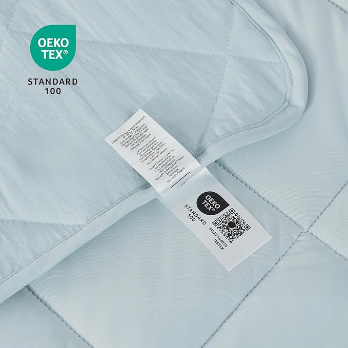 Cozy Bliss Cooling Blanket for Hot Sleepers, Q-Max 0.4 Cooling Comfort Queen - Image 7