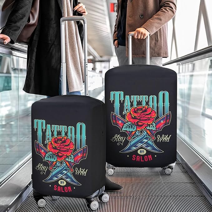 Explore Land Travel Luggage Cover Suitcase Protector Fits 18-22 Inch Case - Image 6