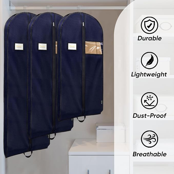 BALEINE 2PK Heavy Duty Garment Bag - Image 4