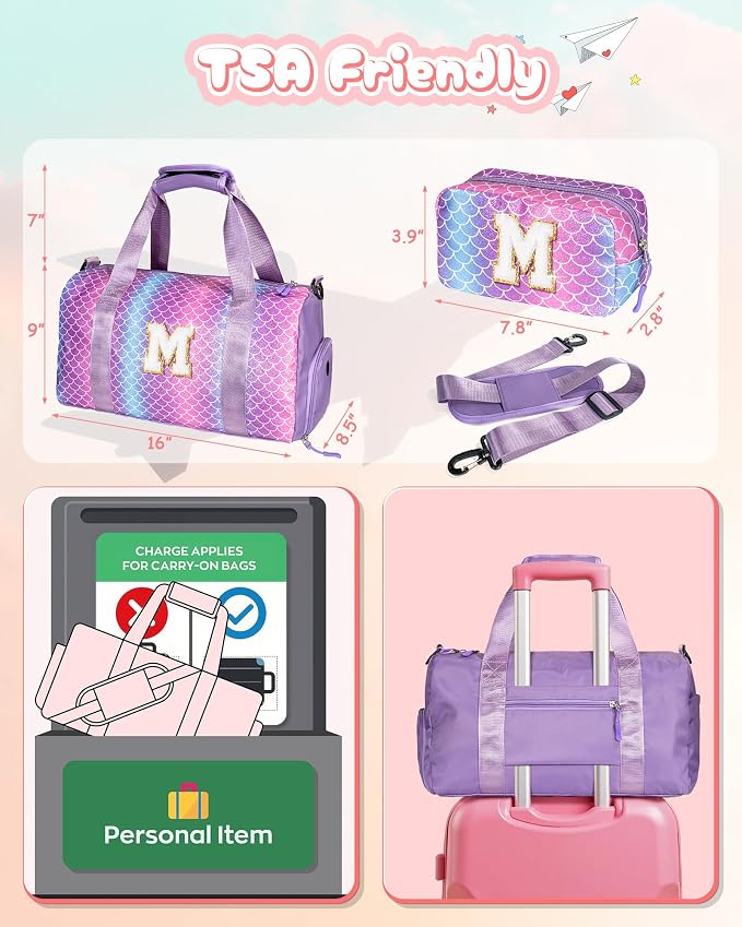 Christmas Gifts for Kids-Girl Gym Bag - Image 3