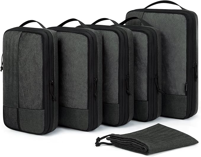 BAGSMART Compression Packing Cubes by BAGSMART