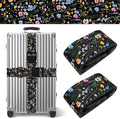 2 Pack Wildflower Luggage Straps by Unknown