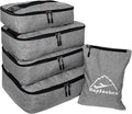 5 Set Packing Cubes for Travel Large Suitcase Luggage Organizer Bags Travel by HOPSOOKEN