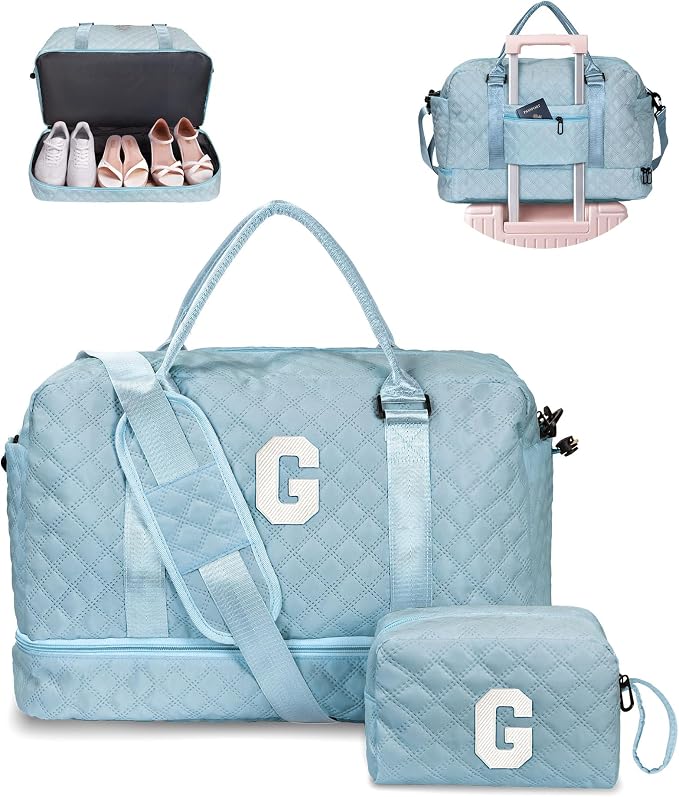 Gifts for Girls-Teen Weekender Bags, Personalized Weekender Bag, Monogram by Vogewood