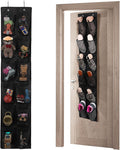12 Large Pockets Over The Door Hanging Shoe Organizer by GOMAJI