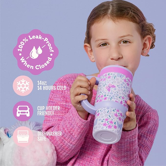 Ello Oasis 14oz Stainless Steel Tumbler - Winging It - Image 3