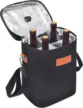 Tirrinia 4 Bottle Wine Gift Tote Carrier by Tirrinia