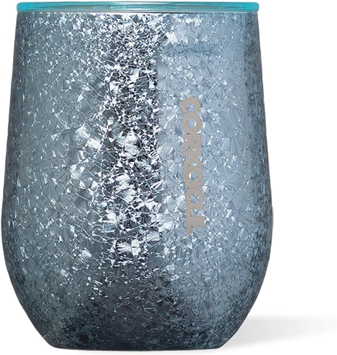 Corkcicle Stemless Wine Tumbler - Keeps Drinks Cold for 6 Hours - Triple-Insulated Stainless Steel - Non-Slip Base - Summer Drinkware Gift - Keeps Drinks Cold - 12 oz - Ice Breaker by Corkcicle