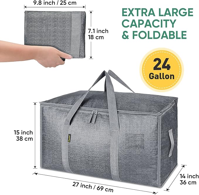 BALEINE 4-Pack Oversized Moving Bags - Image 2