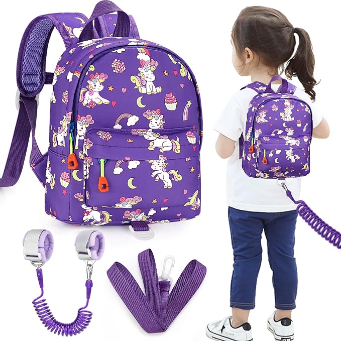 Accmor Toddler Harness Backpack Leash, Cute Baby Unicorn Backpacks by Accmor