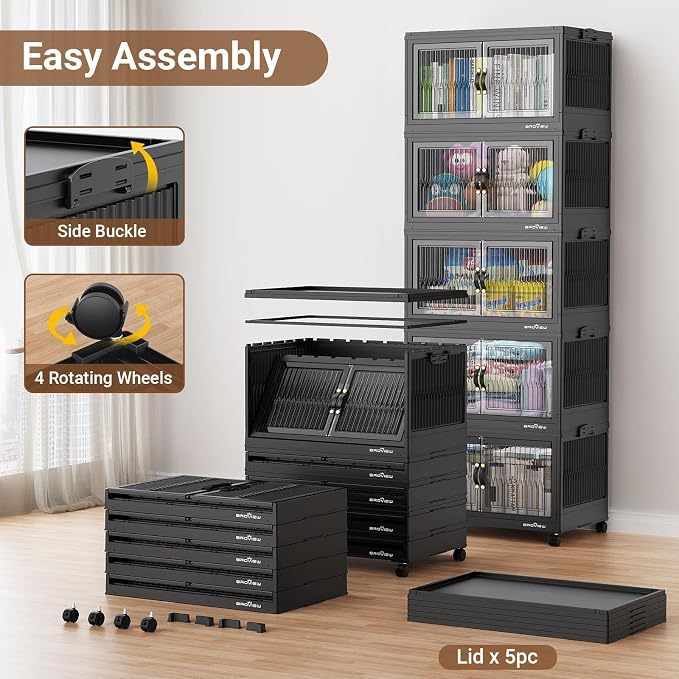 BROVIEW 360Qt Stackable Storage Bins - Image 7