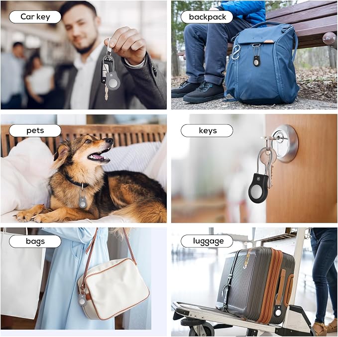 Air tag Holder, Air tag Keychain - Image 5