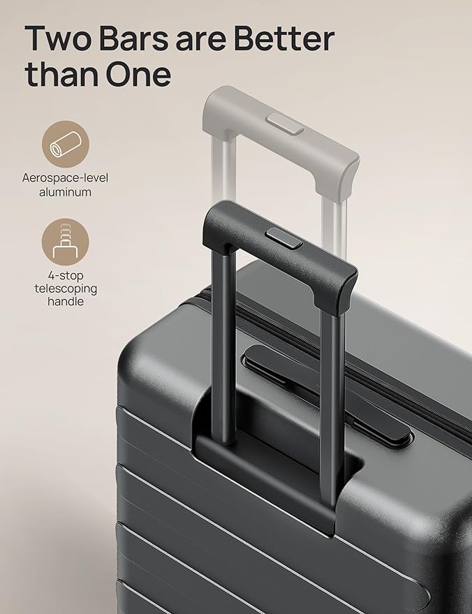 Carry on Luggage 22 X 14 X 9 Airline Approved, 20 Inch Luggage - Image 6