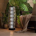Grand patio Outdoor Solar Powered Wicker Floor Lamp Outdoor Weather-Resistant by GrandPatio