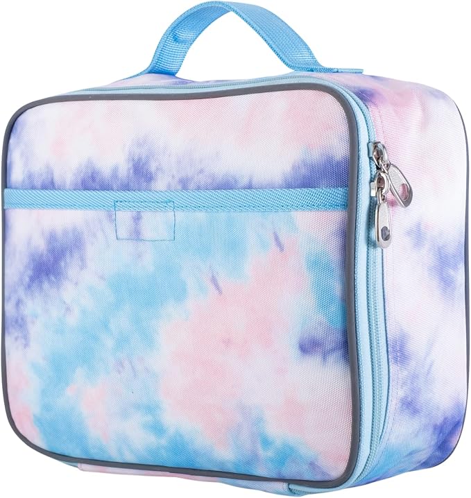 Fenrici Tie Dye Lunch Box for Girls, Insulated Lunch Bag, Soft Sided by FENRICI