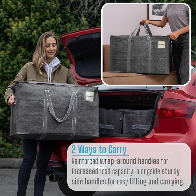 VENO 10 Pack Moving Bags, Heavy Duty, Moving Boxes Alternative, Packing Storage - Image 7