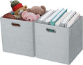 Thicker Fabric Storage Cubes 13 inch Collapsible Storage Bins by Posprica