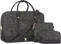 Weekender Bag for Women Canvas Overnight Bag Large Travel Tote Bag Carry on by BOLOSTA