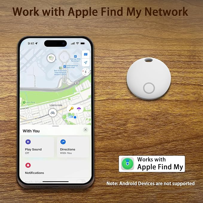 Air Tracker Tags, Smart Bluetooth Tracker, Compatible - Image 2