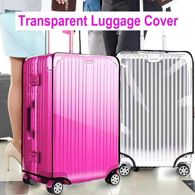 28 Inch Full Clear PVC Suitcase Cover Protectors - Image 6