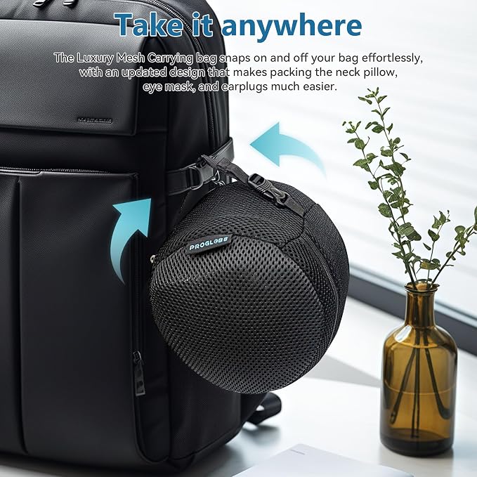 Travel Neck Pillows for Airplanes, Sleeping Essentials for Long haul Flights - Image 6