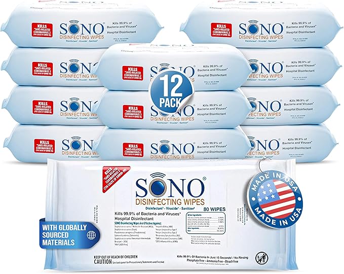SONO Disinfecting Wipes by SONO