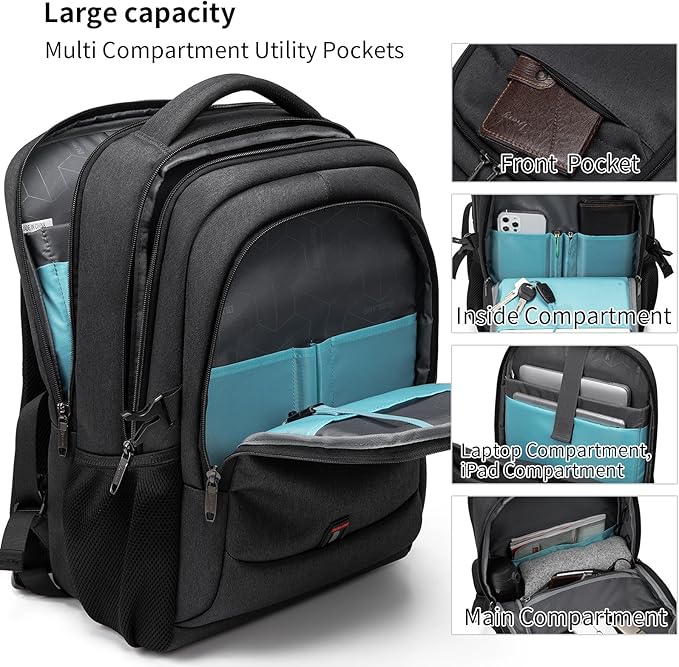 DUSLANG 17 Inch Laptop Backpack - Image 5