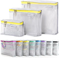 MUMI Travel Toiletry Bag Set of 3 – Clear TSA Approved Toiletry Bags by MUMI