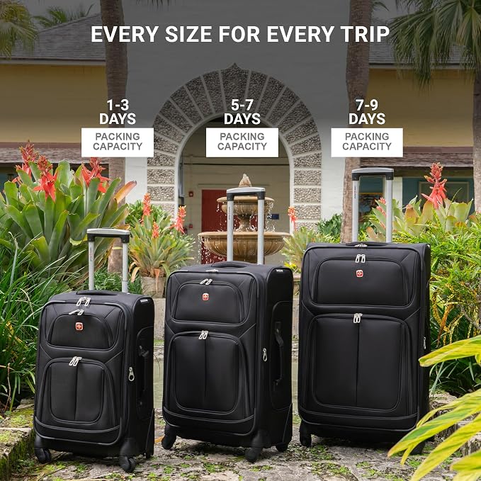 SwissGear Sion Softside Expandable Luggage, 2-Piece Set - Image 7