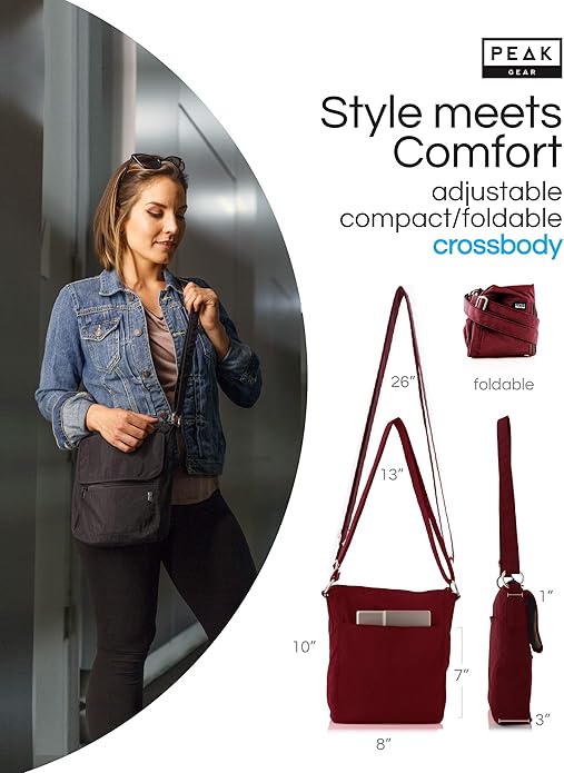 Peak Gear Crossbody Travel Purse - Image 2