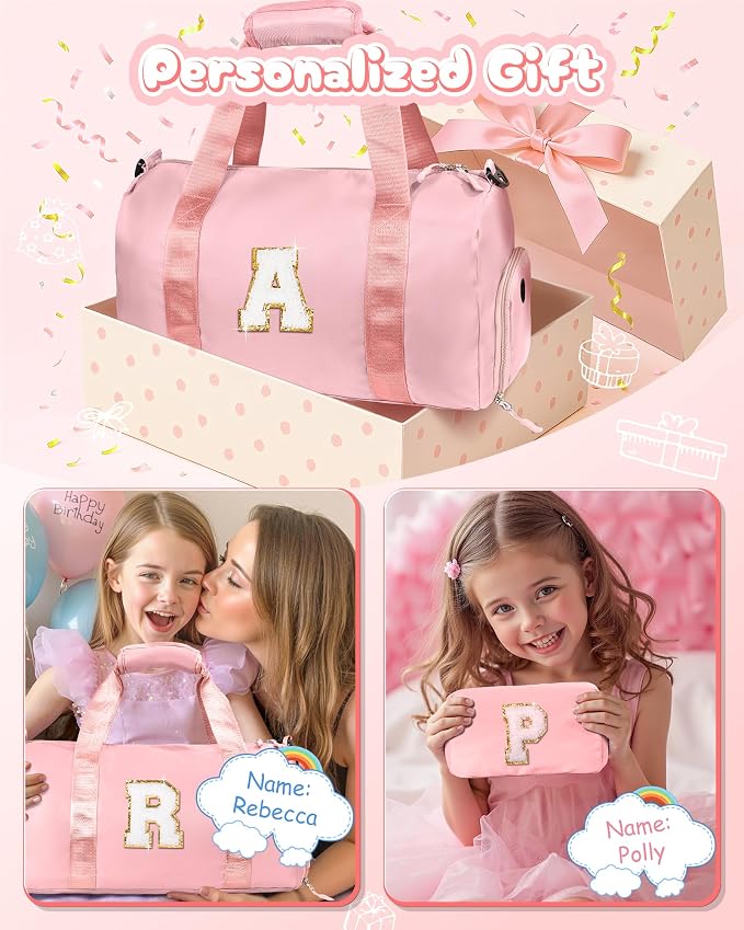 Gifts for 3 4 5 6 7 8 9 Year Old Girls-Girl Gym Bag - Image 2