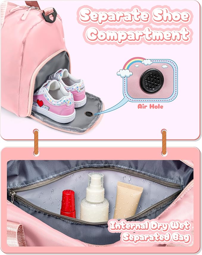 Birthday Gifts for Granddaughter-Girl Gym Bag - Image 7