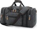 Gonex Canvas Duffle Bag for Travel 50L Expandable Duffel Weekend Overnight Bag by Gonex
