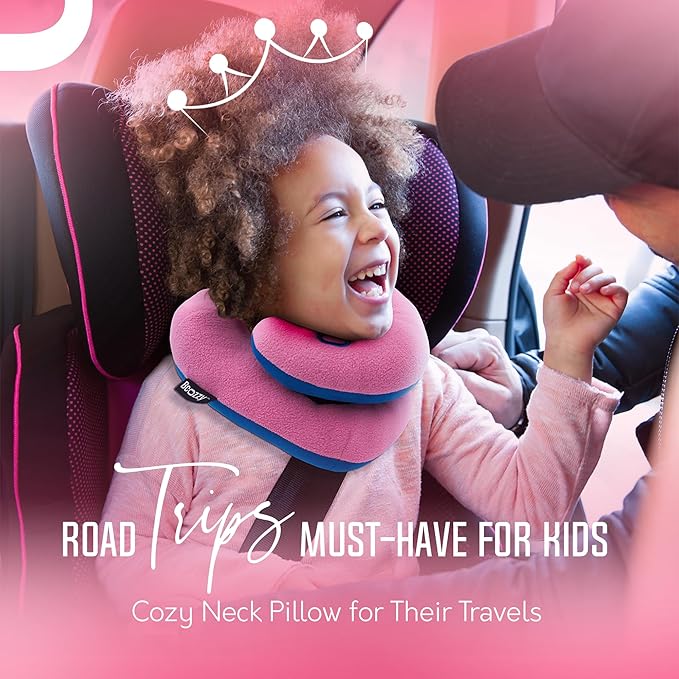 BCOZZY Kids Travel Neck Pillow- Patented Soft Toddler Pillow - Image 3