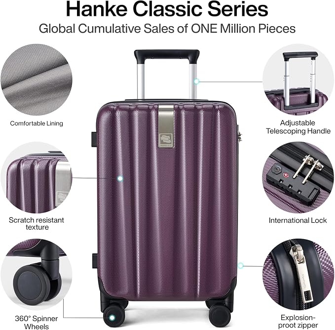 Hanke 29 Inch Luggage Suitcases - Image 3
