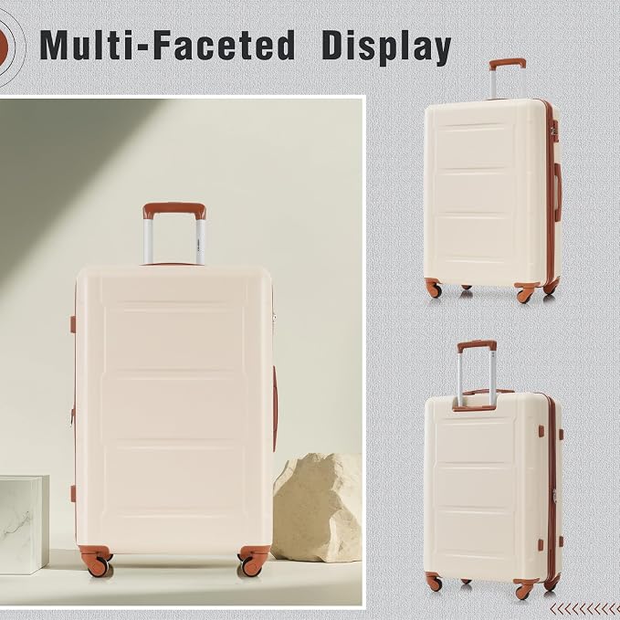Merax Luggage Set 2 Piece Suitcase Sets - Image 2