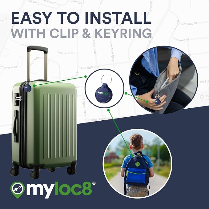 Highly Precise GPS Tracker for Keys, Luggage & Kids – Built-in SIM, SOS Button - Image 6