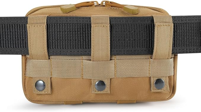 Tactical Molle Admin Pouch Utility Laser Cut EDC Tool Pouch Bag Horizontal - Image 5