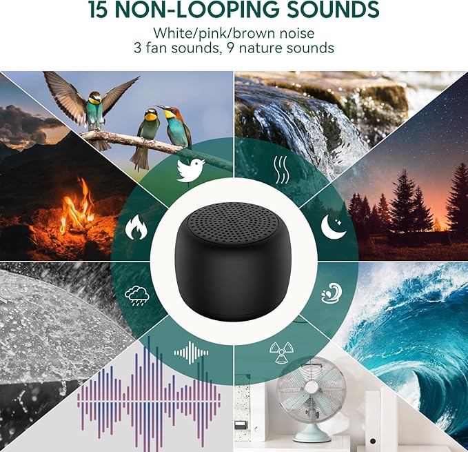 Babelio White Noise Sound Machine - Image 3