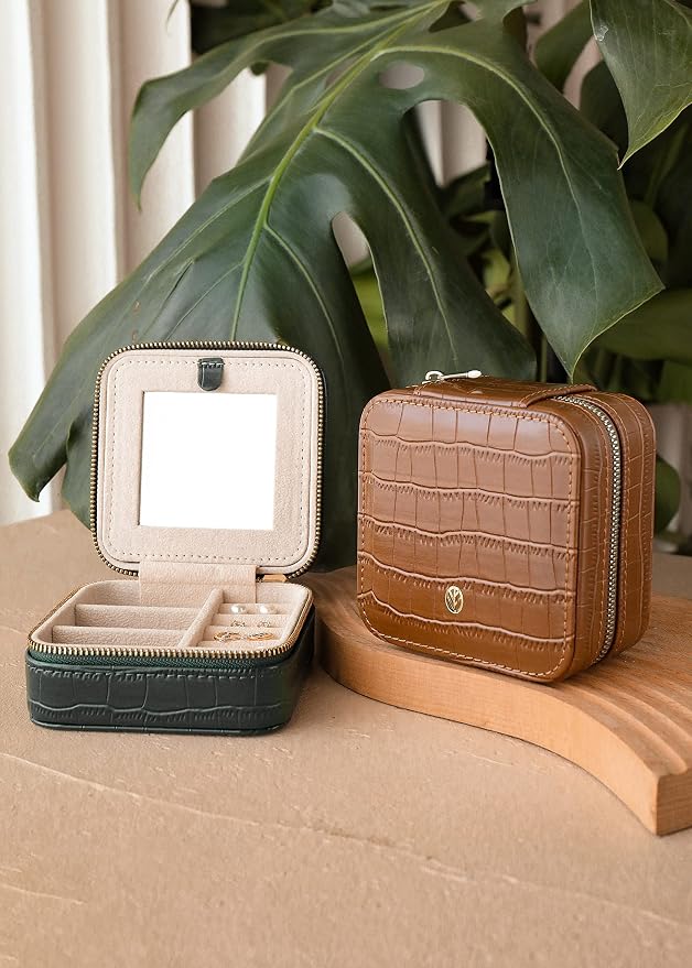 S.Leaf Travel Jewelry Organizer Travel Jewelry Boxes - Image 5
