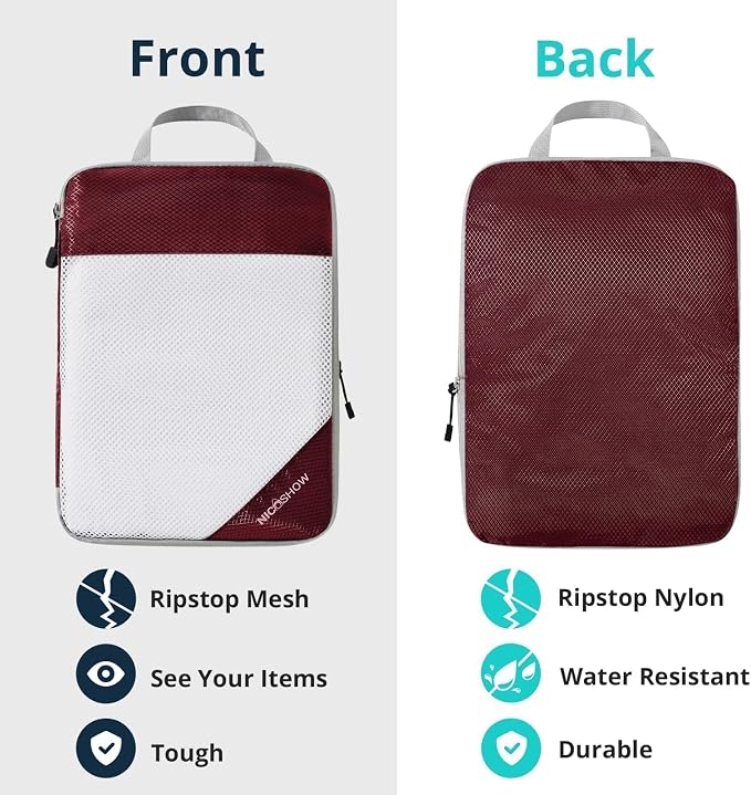 6 Set Compression Packing Cubes - Image 5