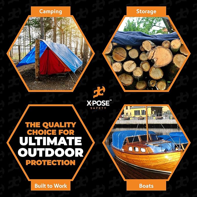 Better Blue Poly Tarp 40' x 50' - Image 7