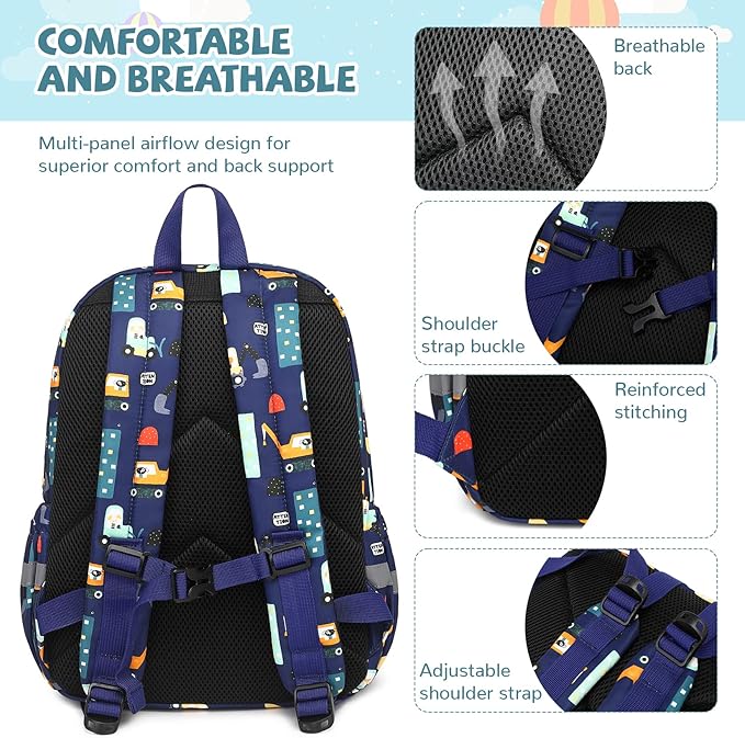 mygreen Toddler Backpack, Kids Backpack - Image 3