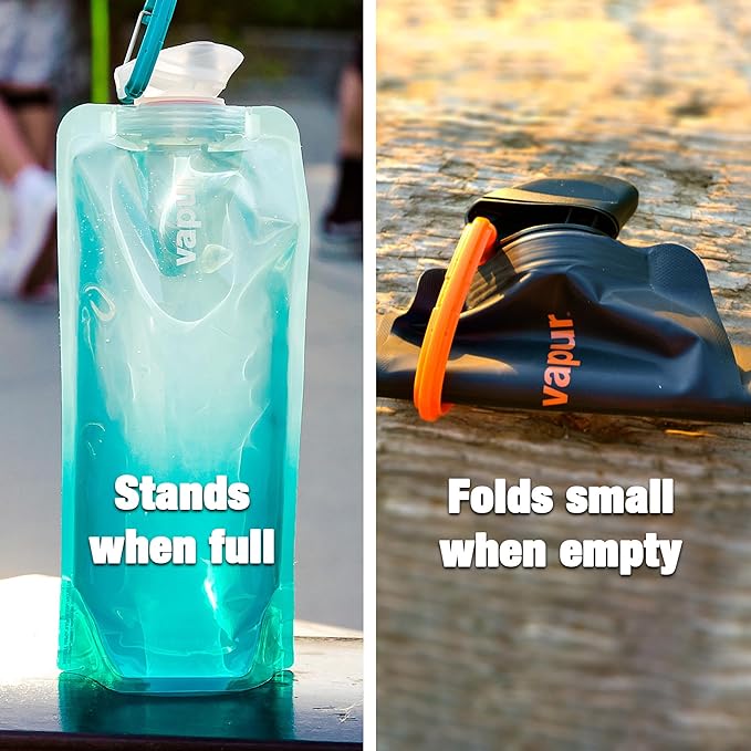 Vapur Flexible, Collapsible Wide Mouth Anti-Bottle - Image 3