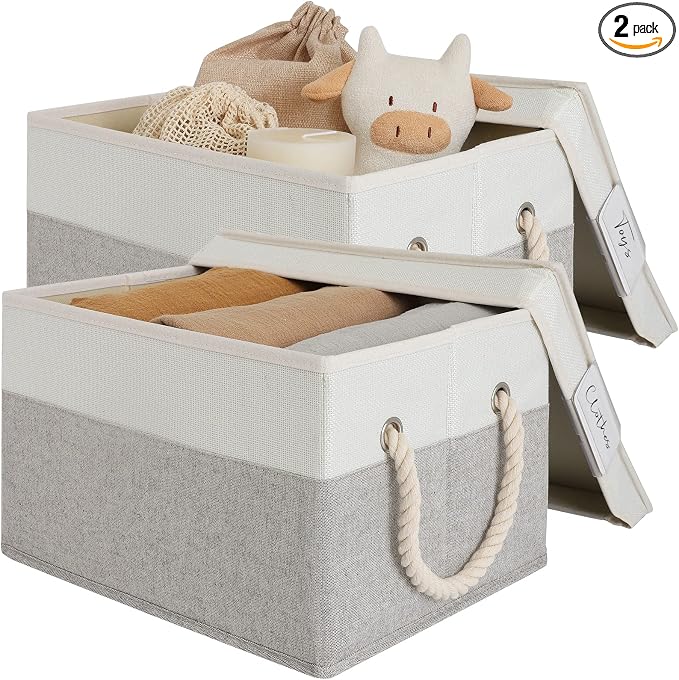 LoforHoney Home Fabric Storage Bins by LoforHoneyHome